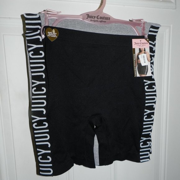 JUICY COUTURE Women’s Plus Seamless Shaping Biker Shorts🆕SEALED Ships Fast💨⚡🚚 - Picture 2 of 13
